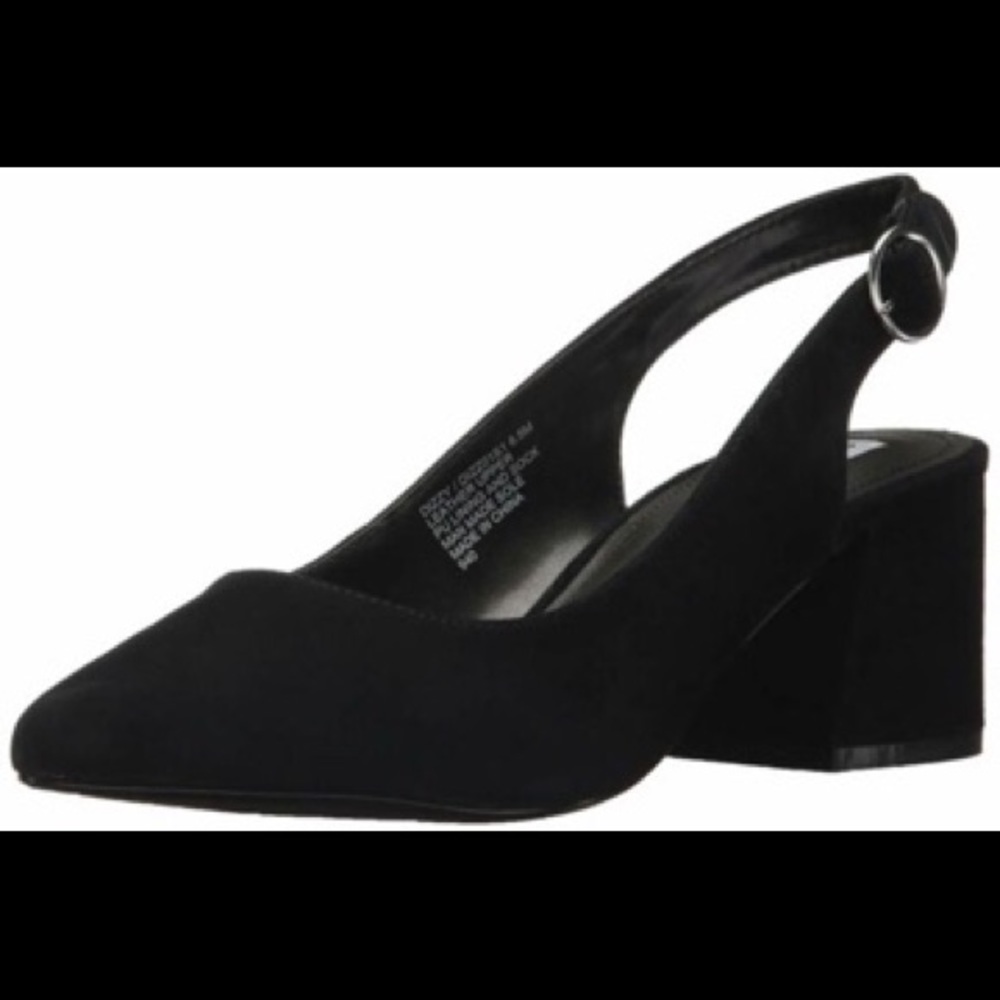 Steve Madden Dizzy Slingback Pumps - Black 8M